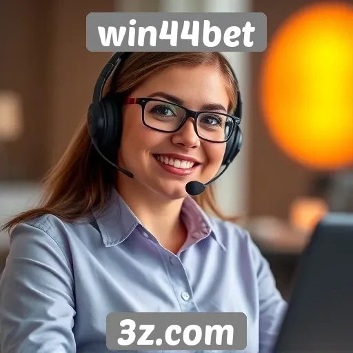 Como funciona o suporte ao cliente do win44bet