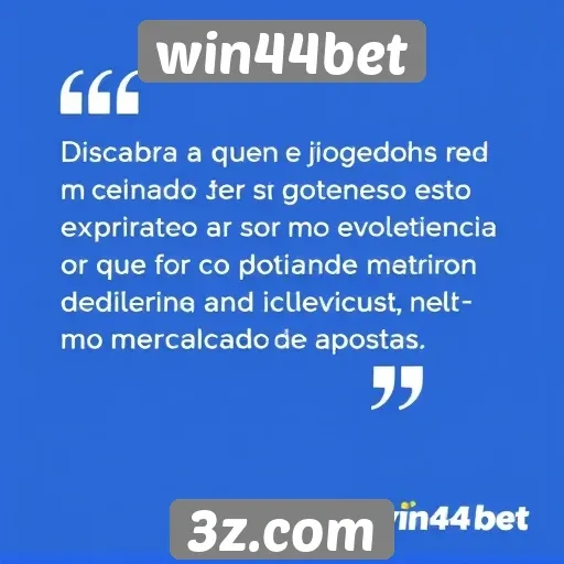 Depoimentos de jogadores sobre o win44bet